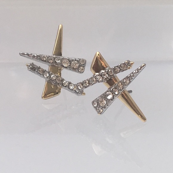 Alexis Bittar Jewelry - 🆕Alexis Bittar Plaid Post Stud Earrings Shards